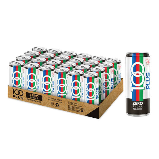 F&N 100 Plus Zero 325ml x 24