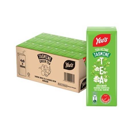 Yeos Jasmine Green Tea 250ml (24pk)