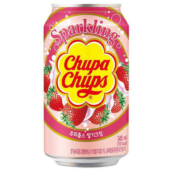 Chupa Sparkling Strawberry 345mL x 24