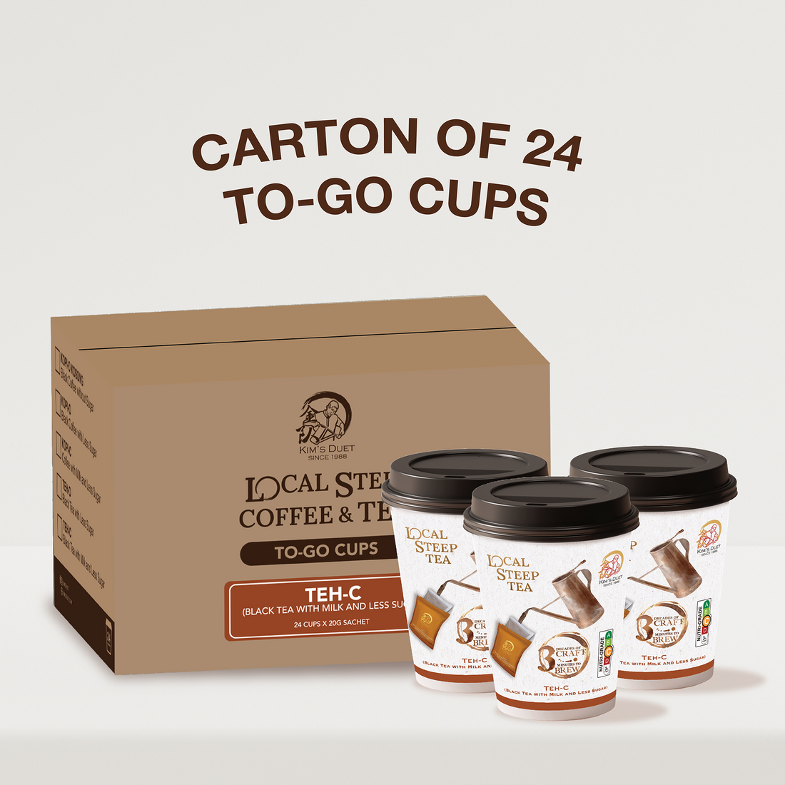 Kim's Duet Teh-C To Go Cup 20g x (24pk)
