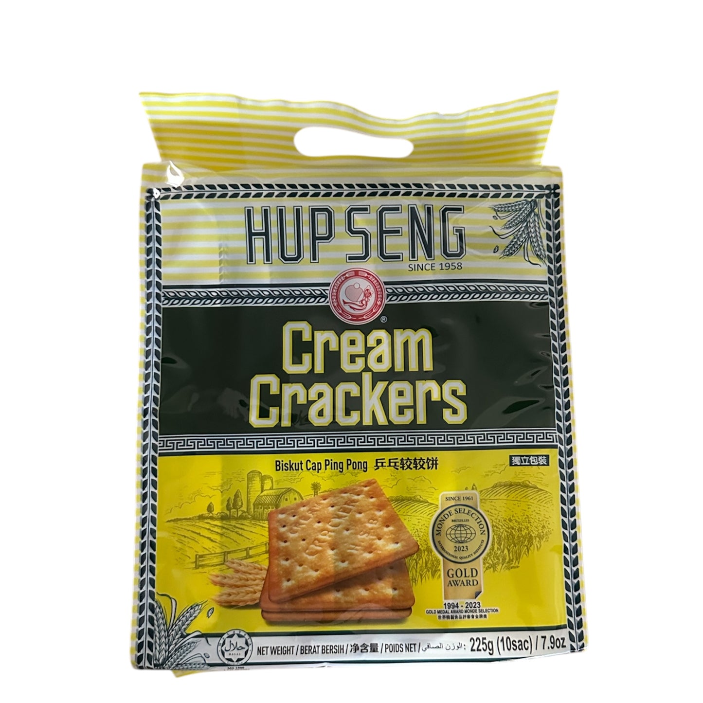 Hup Seng Special Cream Cracker 225g x 12 pk