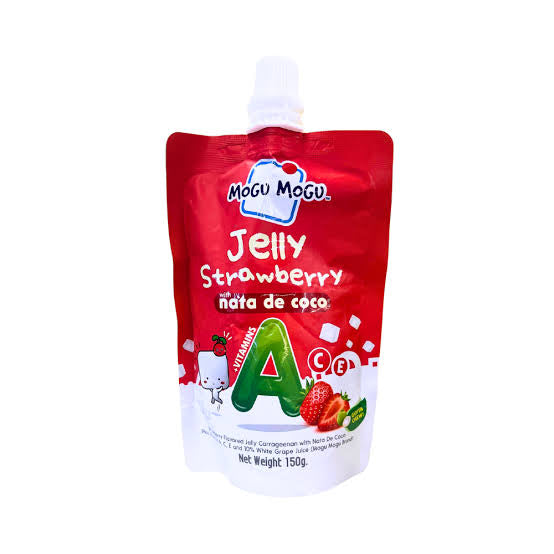 Mogu Mogu Jelly Strawberry 36x150g