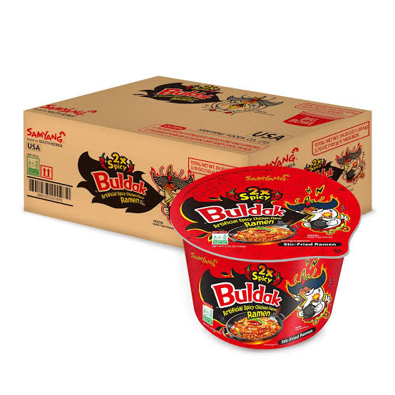 Samyang 2x Spicy Big Bowl 16 x 105g