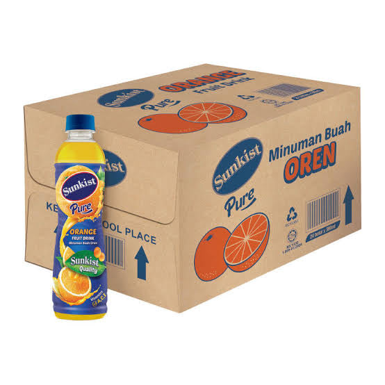 Sunkist Orange Juice 380mL x 24