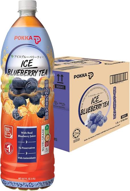 Pokka Blueberry Tea 1.5L x 12
