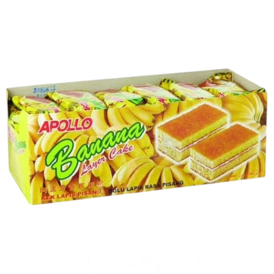 Apollo Layer Cake (BANANA) 18g x 24's x 12