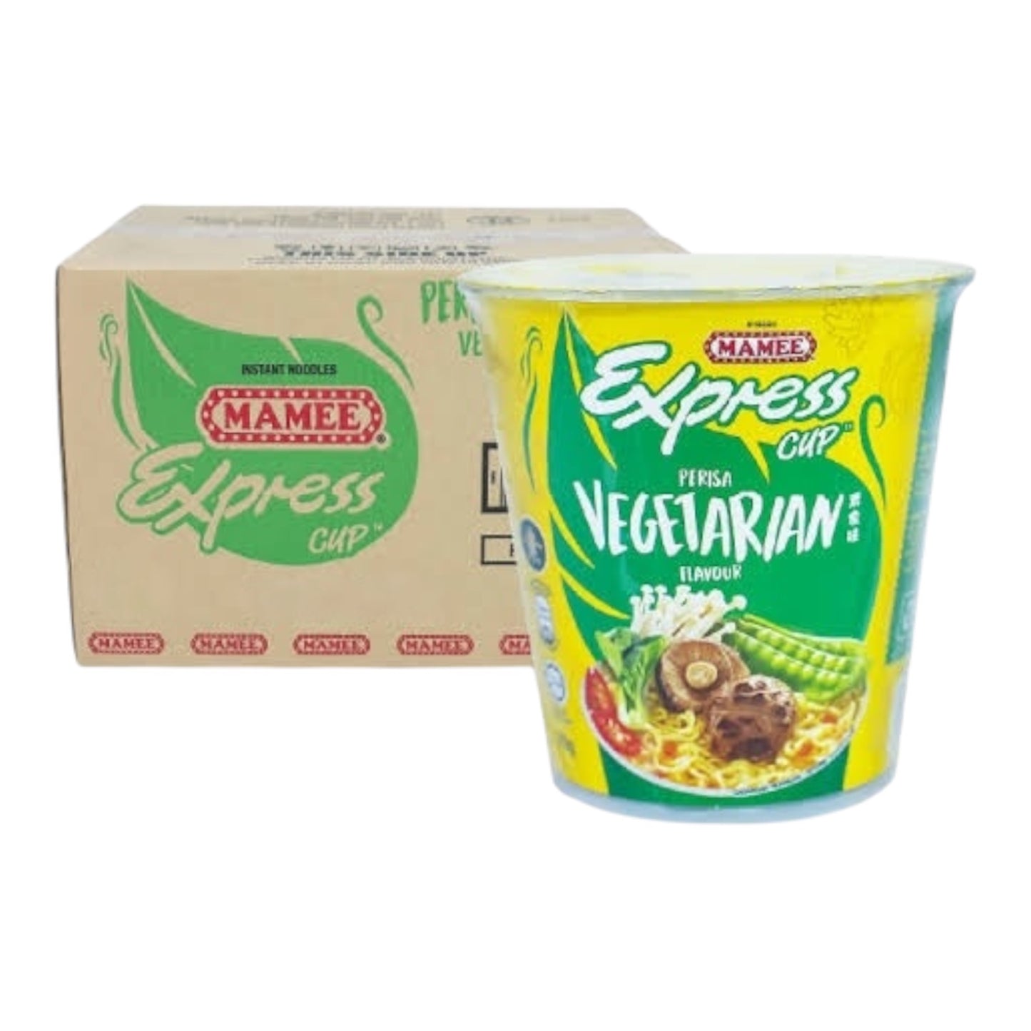 Mamee Express Cup Noodles (Vegetarian) 65g x 24