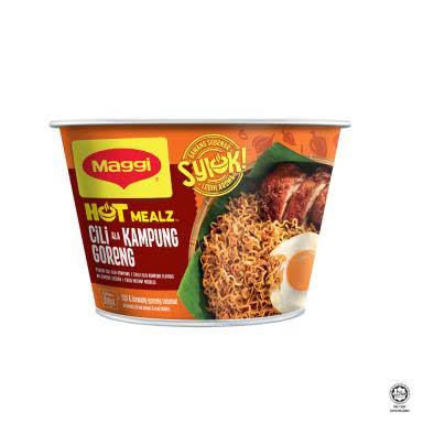 Maggi Syiok Chili Kampung Noodles 90g x 12