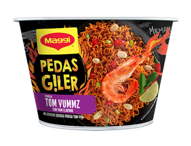 Maggi Pedas Giler Tom Yam 92g x 12