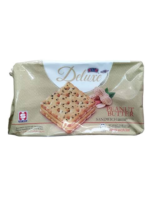 Kerk Deluxe Sandwich (Peanut Butter) 184g x 12