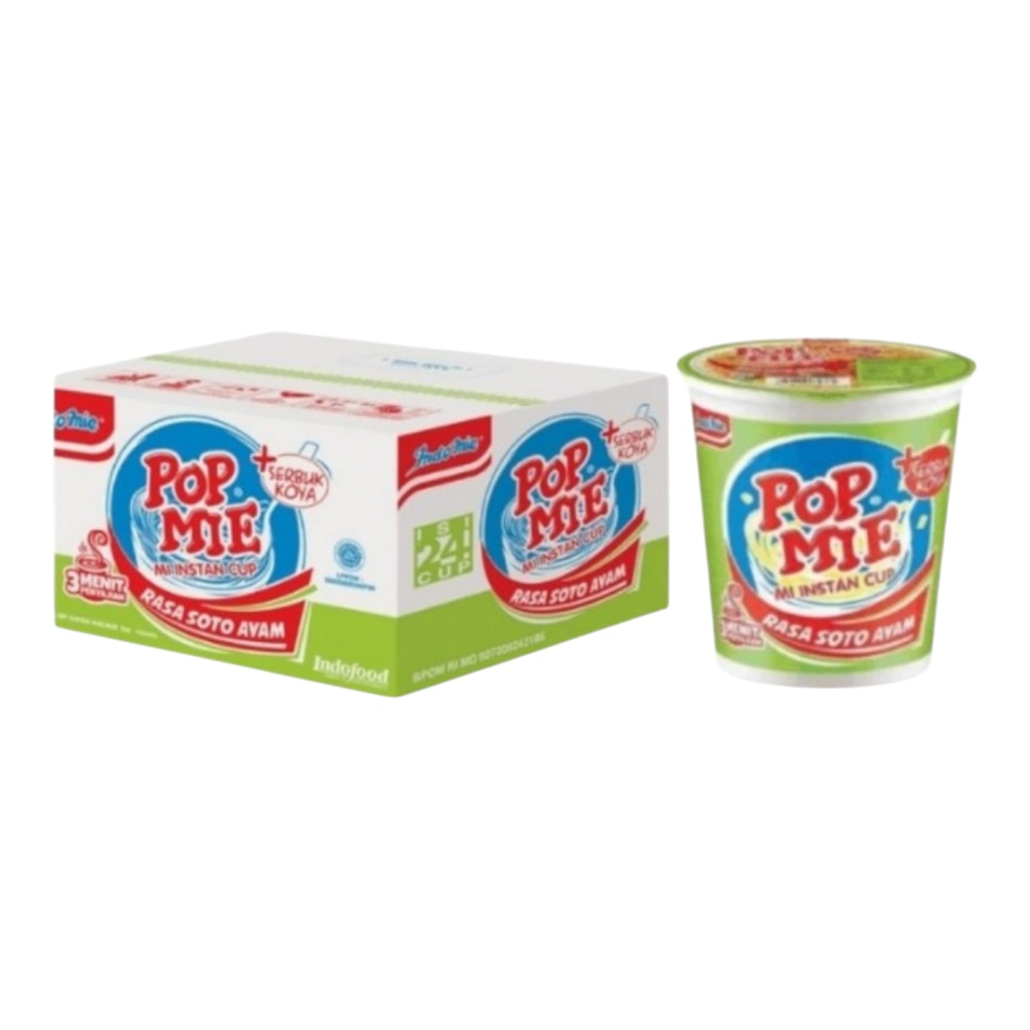 INDOMIE POP MIE SOTO AYAM 77g x 24