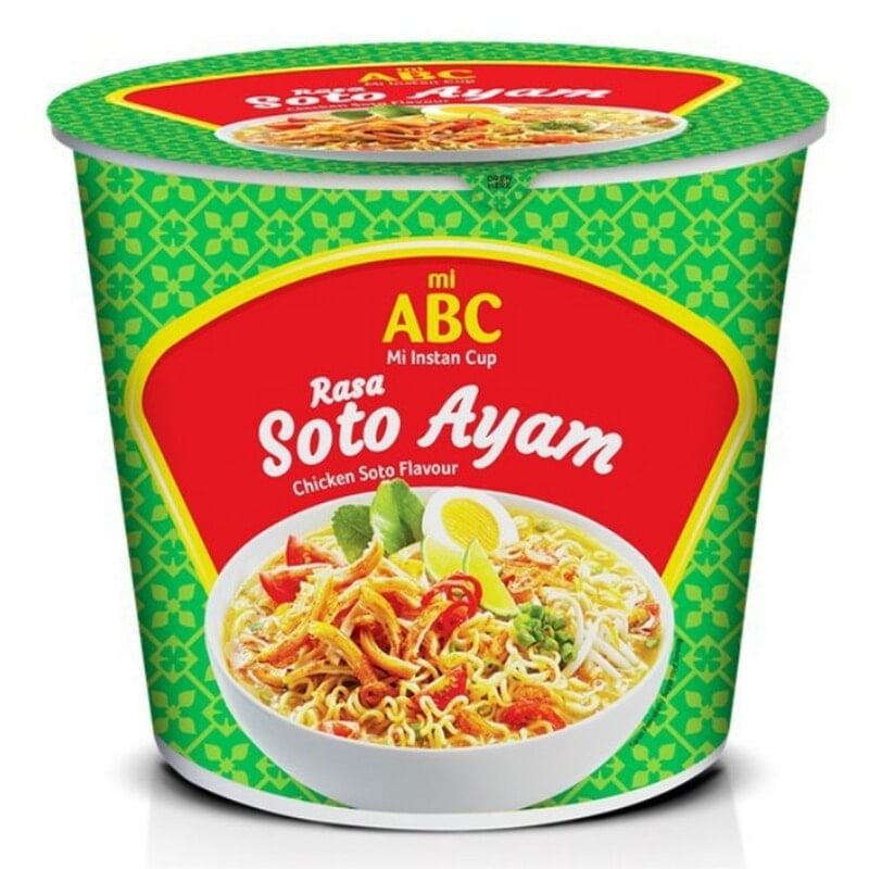 ABC CUP SOTO AYAM 60G X 12