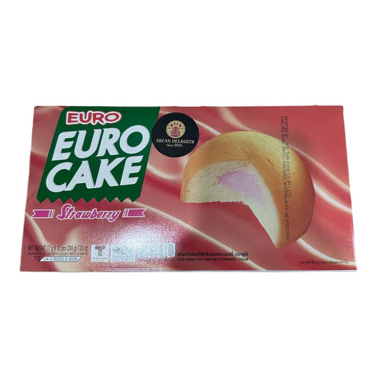 Euro Cake Strawberry X 12 (carton)