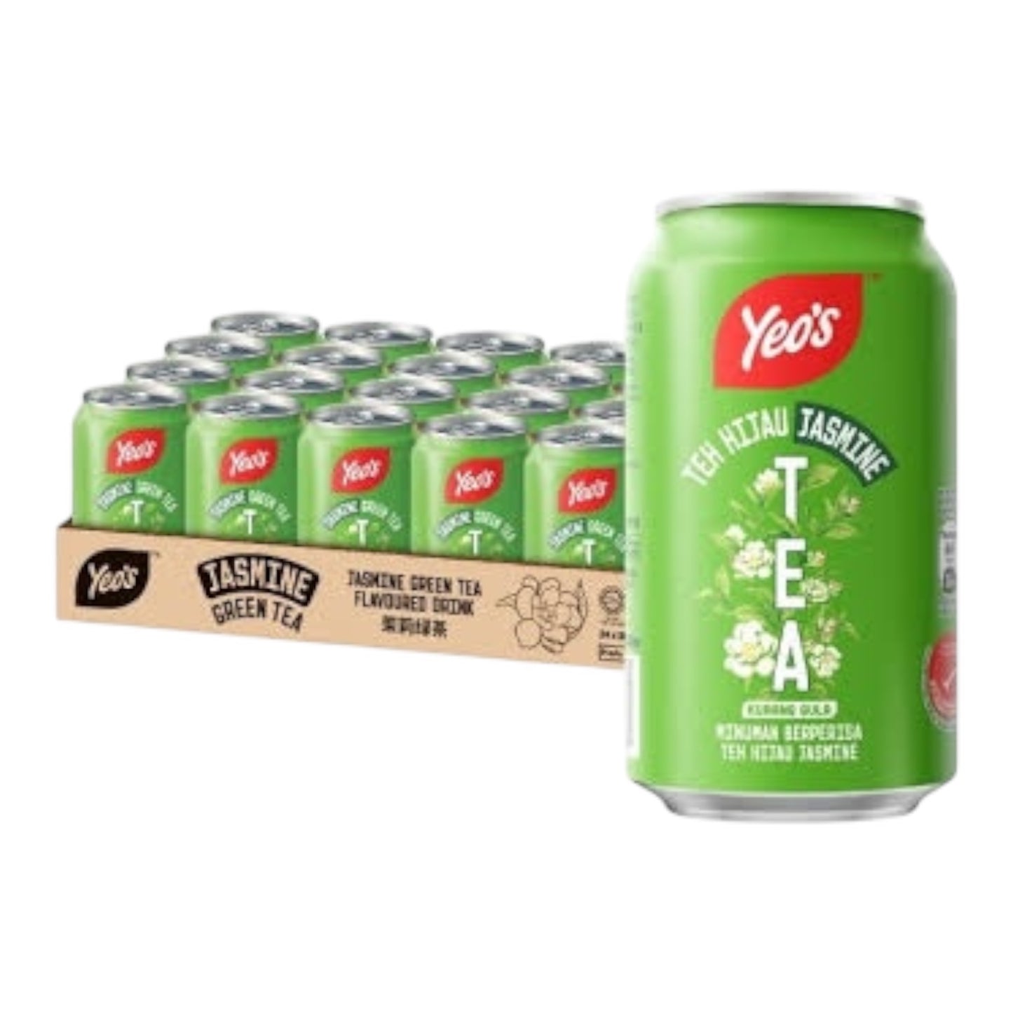 Yeo's Jasmine Green Tea 300mL x 24