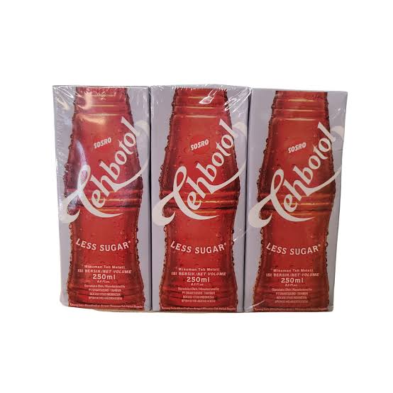 Sorso Teh Botol Less Sugar 250ML (6pk)