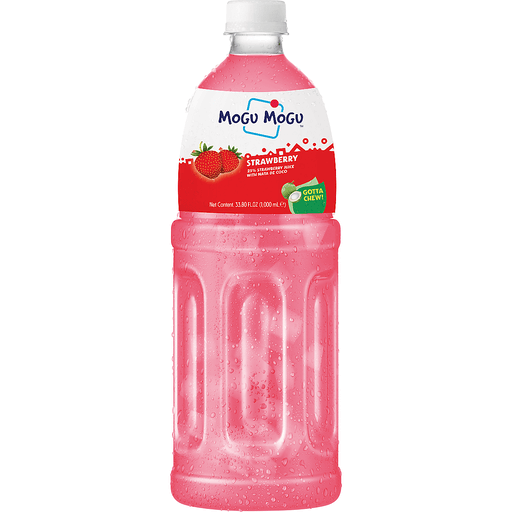 Mogu Mogu Strawberry 1L Bottle