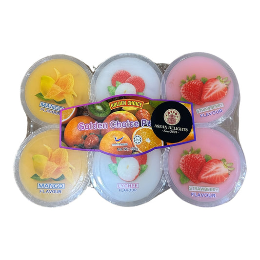 Golden Choice Mixed Pudding 6pk