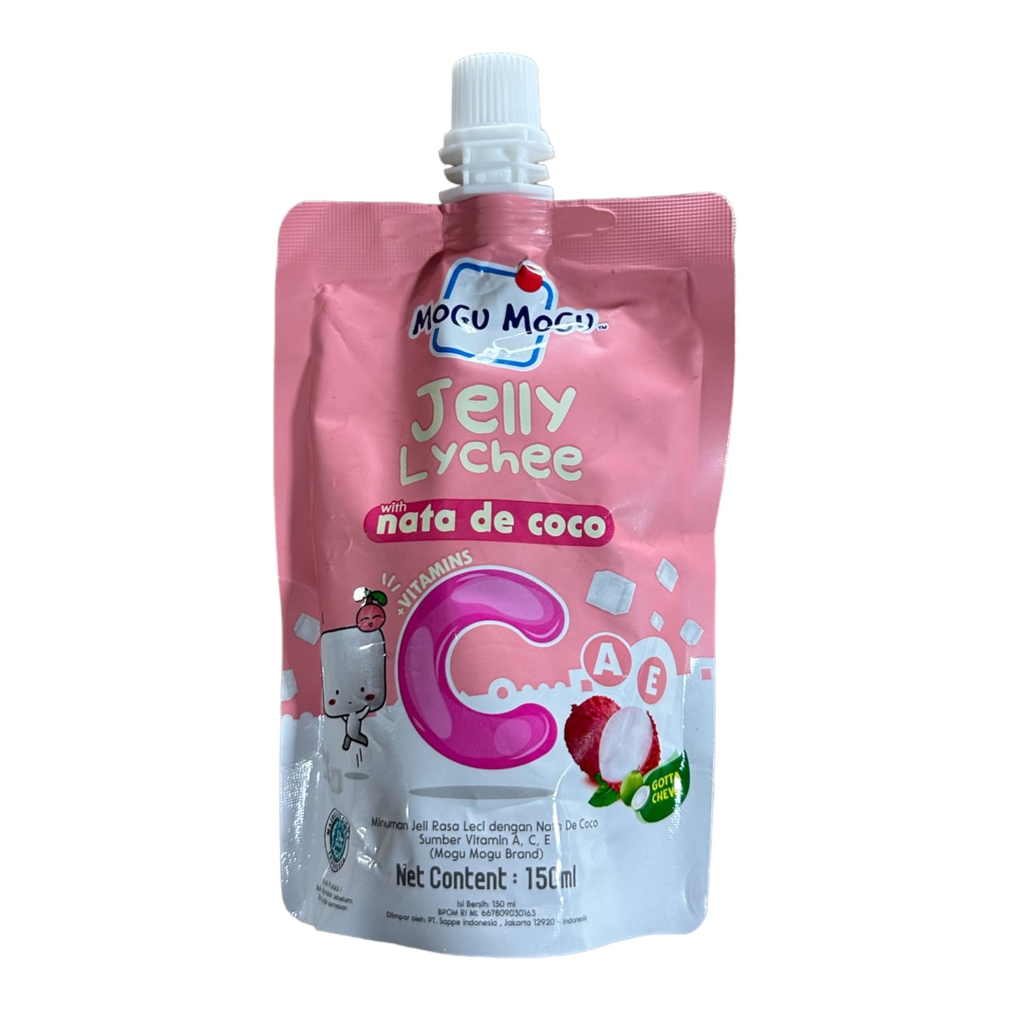 Mogu Jelly Lychee 150G