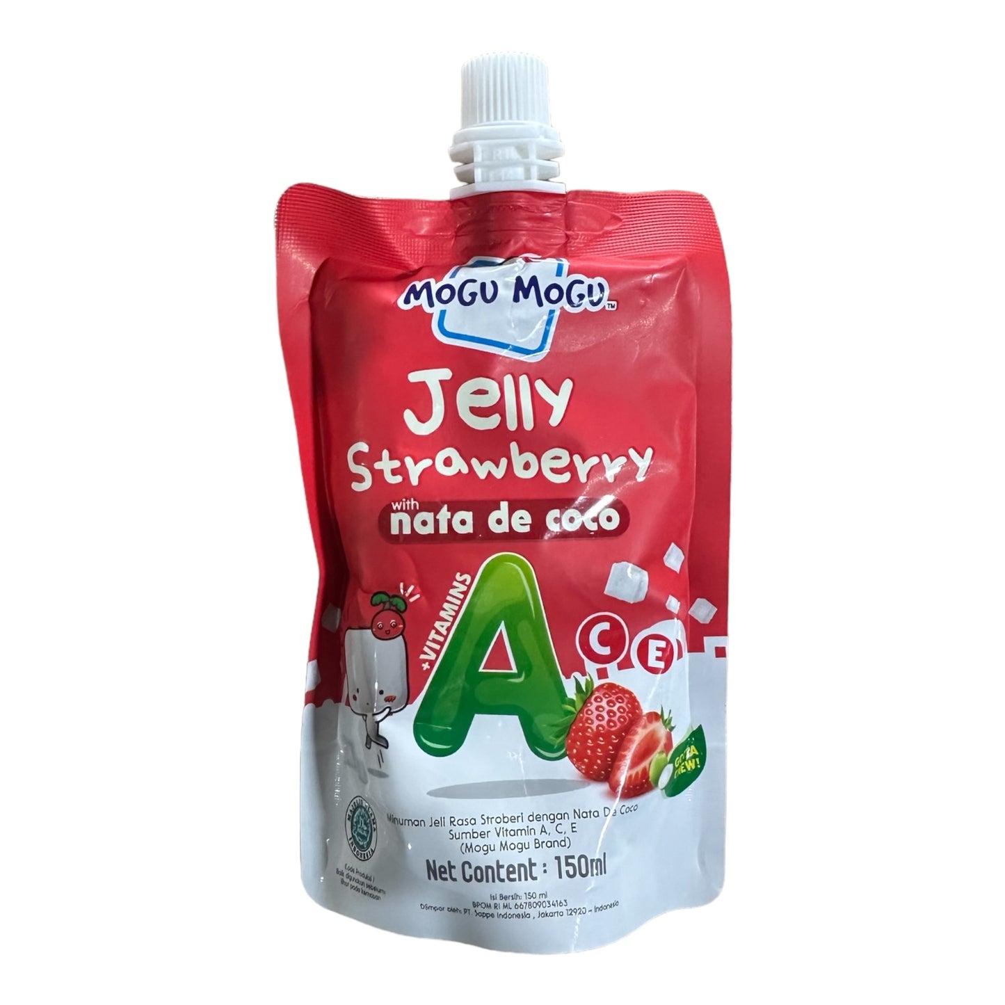 Mogu Jelly Strawberry 150G 6pk