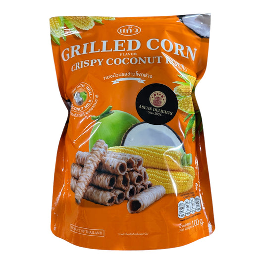 Kaew Crispy Rolls Grilled Corn 100G