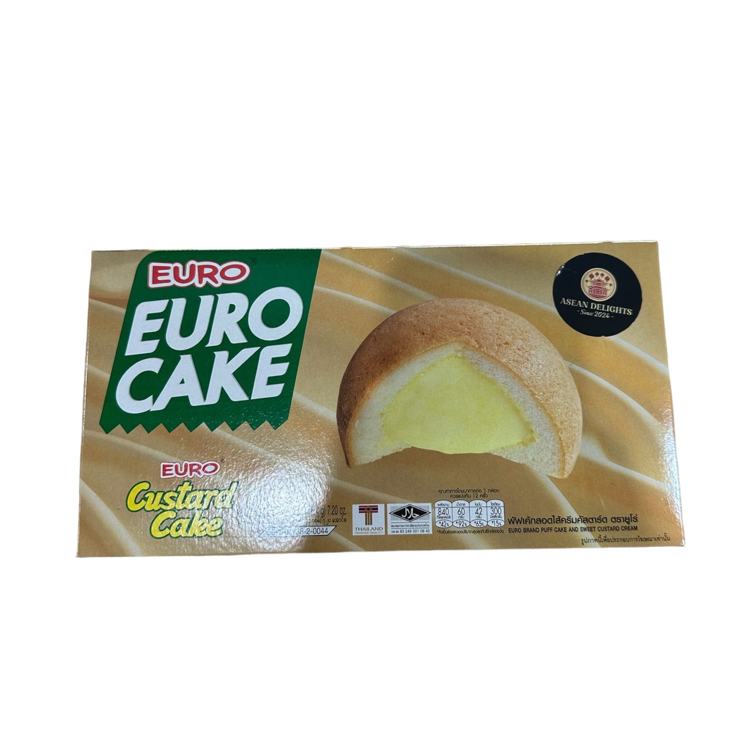 Euro Custard Cake 12pk