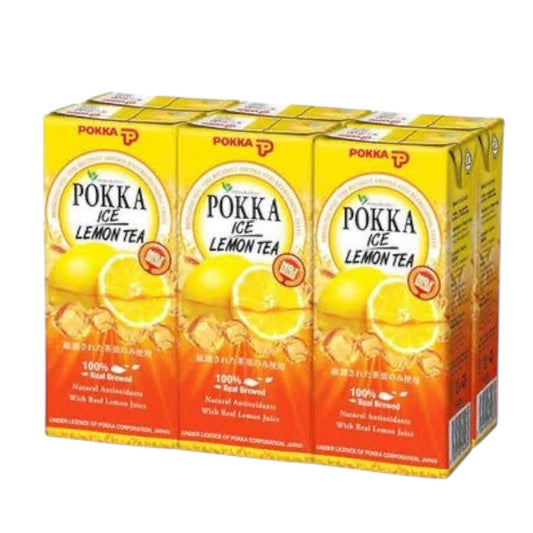 Pokka ice lemon tea 6pk