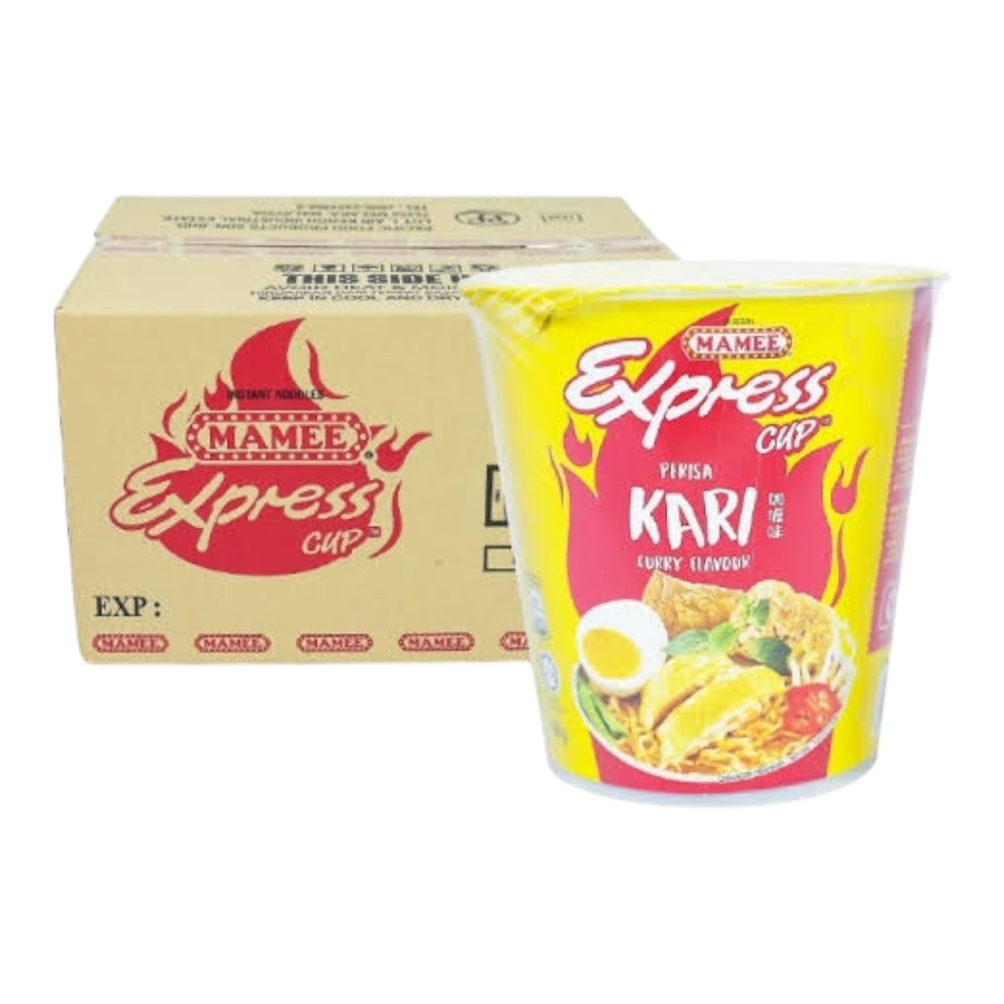Mamee Express Cup Noodles (CURRY) 65g x 24