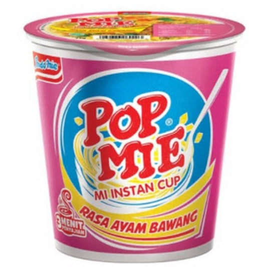 INDOMIE  POP MIE AYAM BAWANG 75G