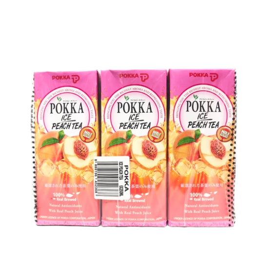 Pokka Ice Peach Tea 250ml (24pk)
