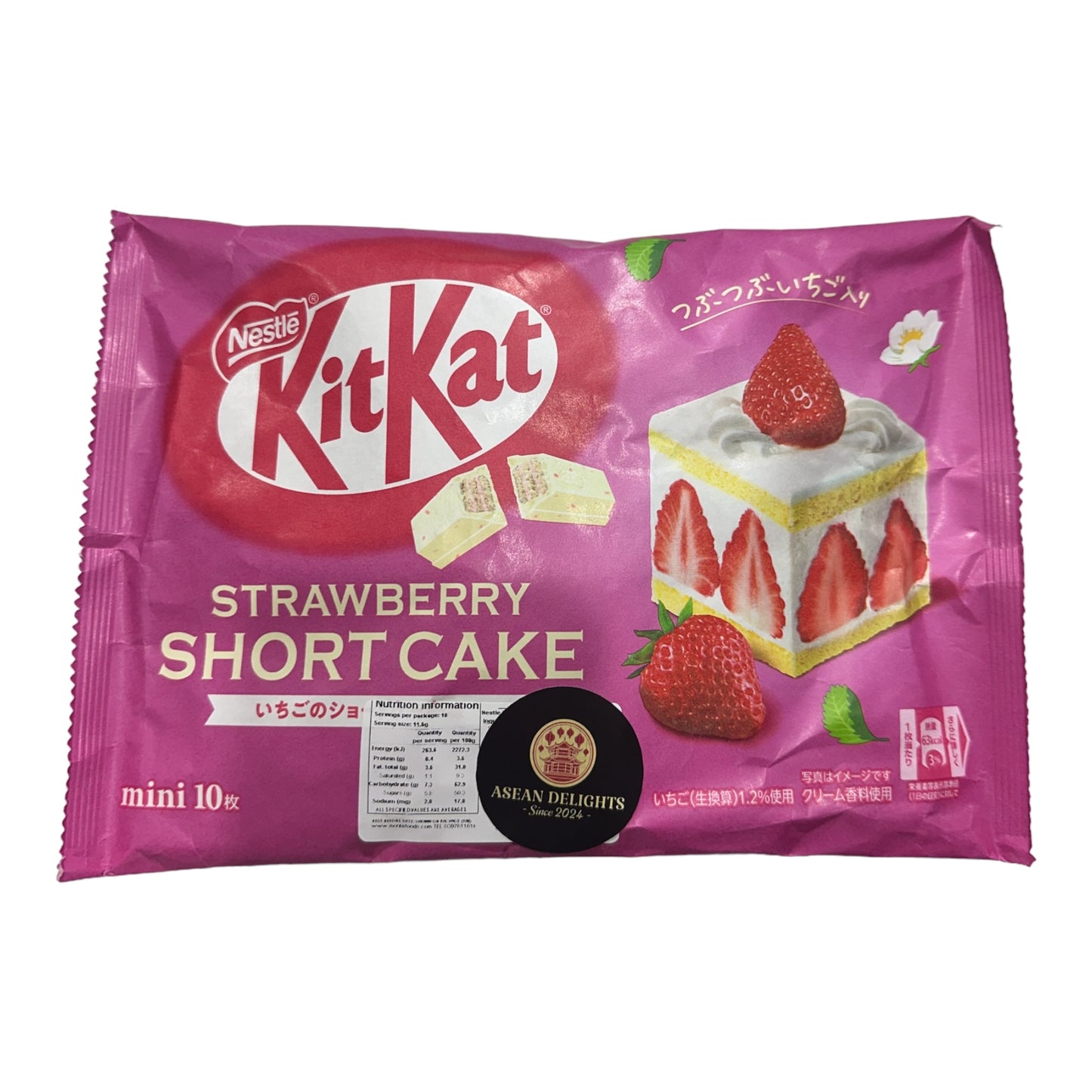 Kit Kat Mini Wafer Strawberry Short Cake 116G