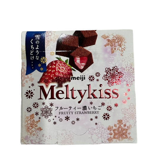 Meiji Melty Kiss Strawbery