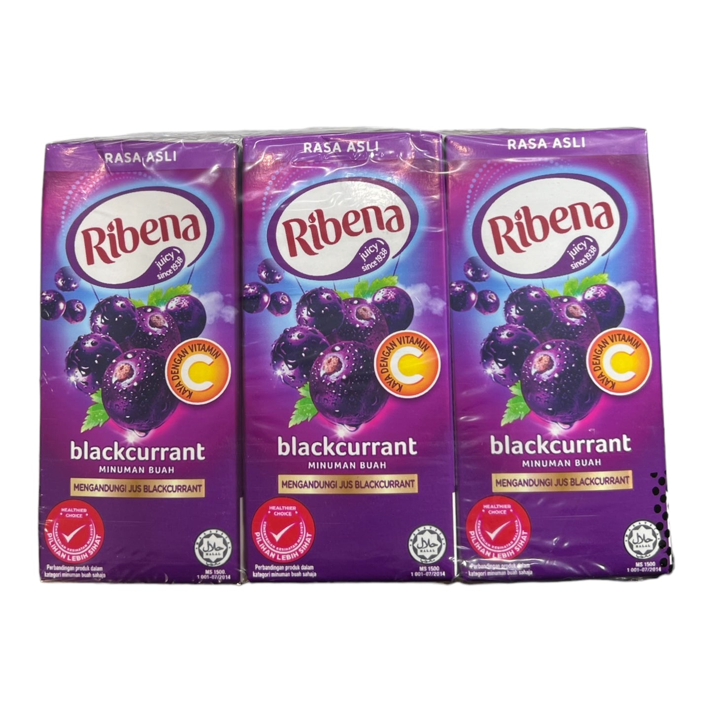 Ribena Fruit Drink Blackcurrant 200ML 6pk