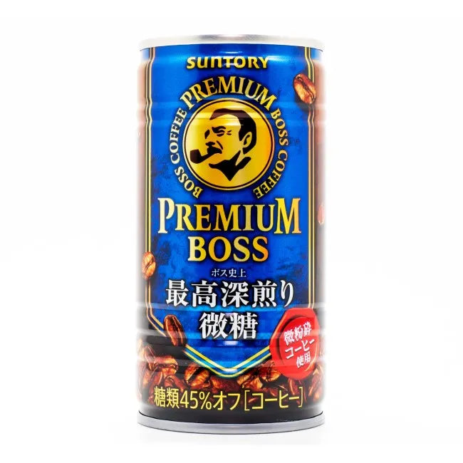 Suntory Boss Premium (A Little Sugar) 185ML Can (6pk)