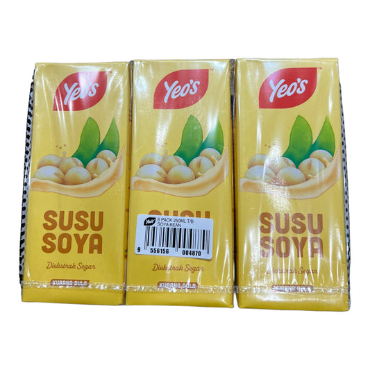 Yeos Soya Bean 250ML 6pk