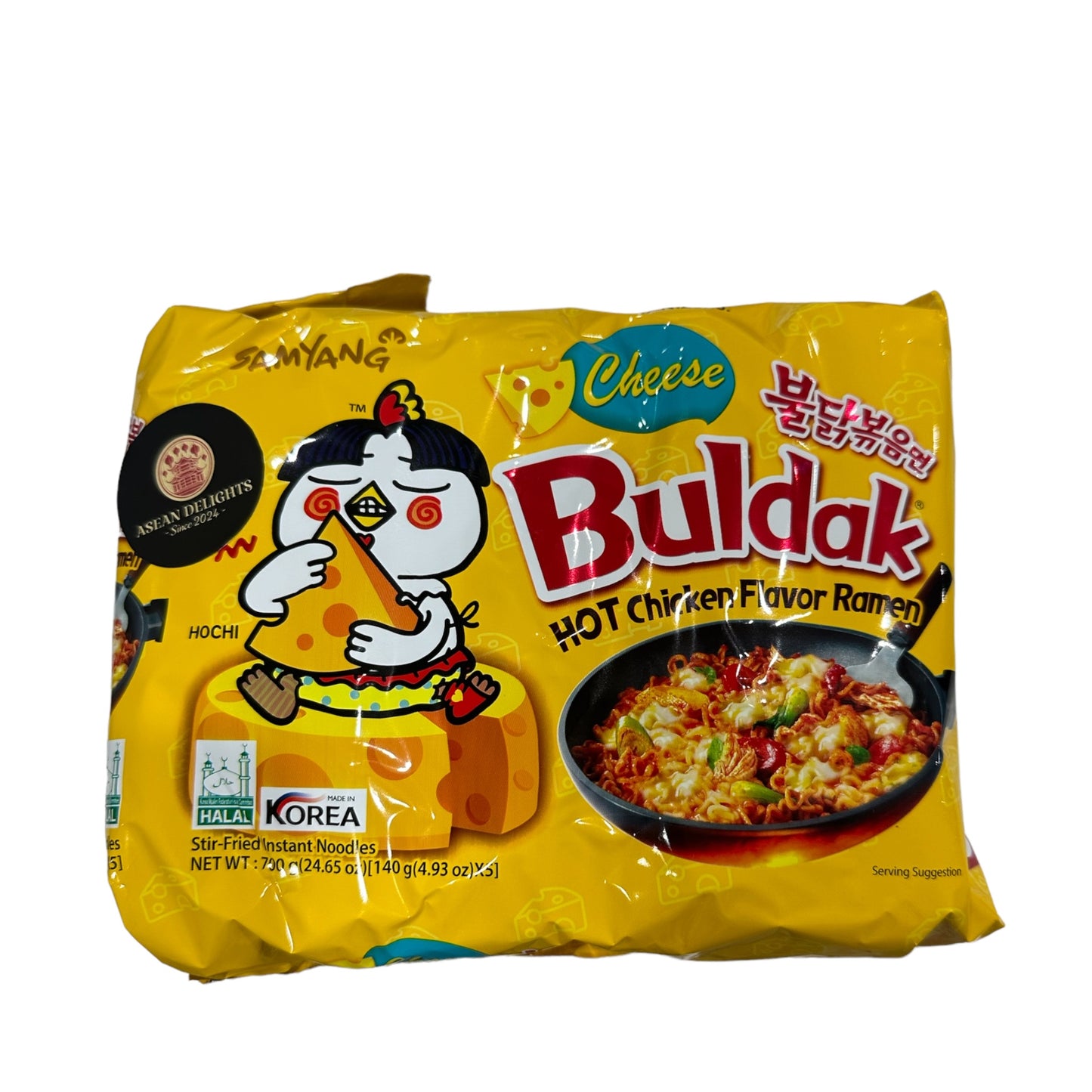 Samyang Buldak Hot Chicken Flavor Cheese Ramen 5pk