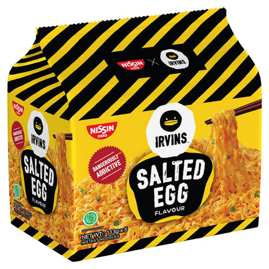 Nissin Irvins Salted Egg Noodle 5pk