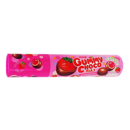 Meiji Gummy Choco Strawberry 50G