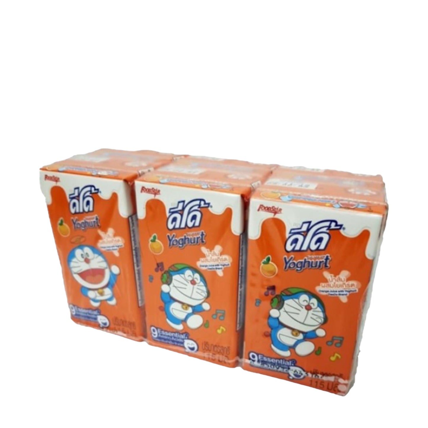 Deedo Yogurt Orange Juice Box 6pk