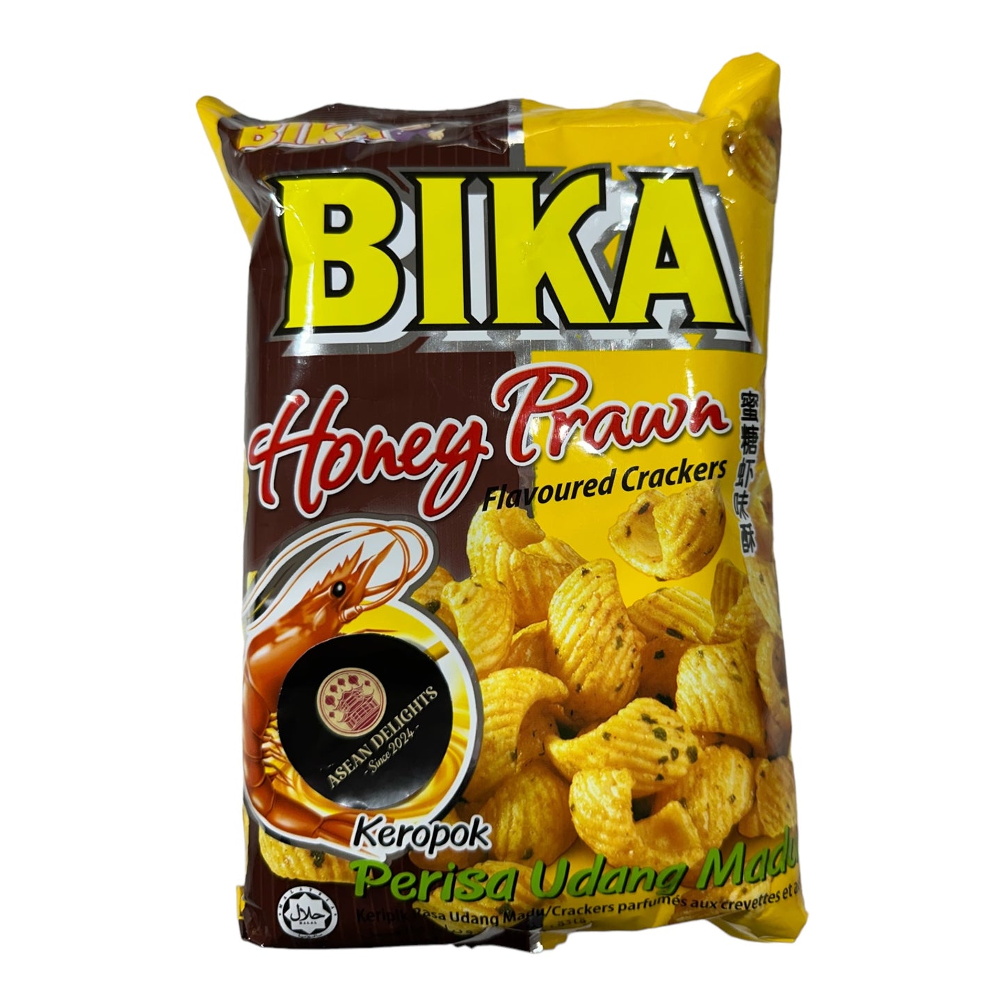 Bika Crackers (Honey Prawns) 70G