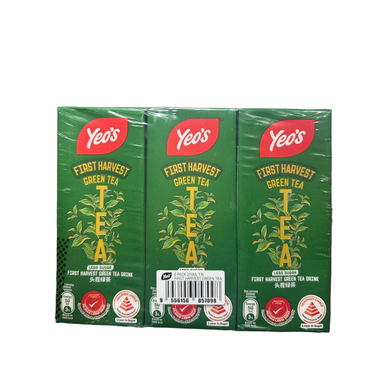 Yeos First Green Harvest Tea 6pk