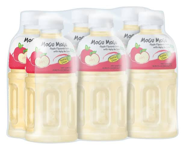 Mogu Mogu Nata De Coco Apple 320ML 6pk