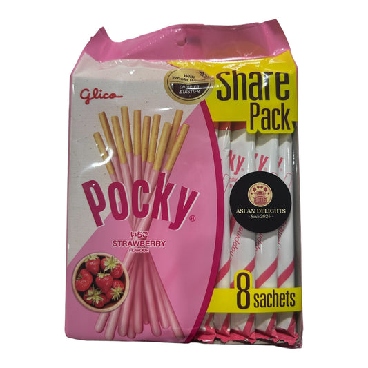 Pocky Strawberry Share Pack 168G