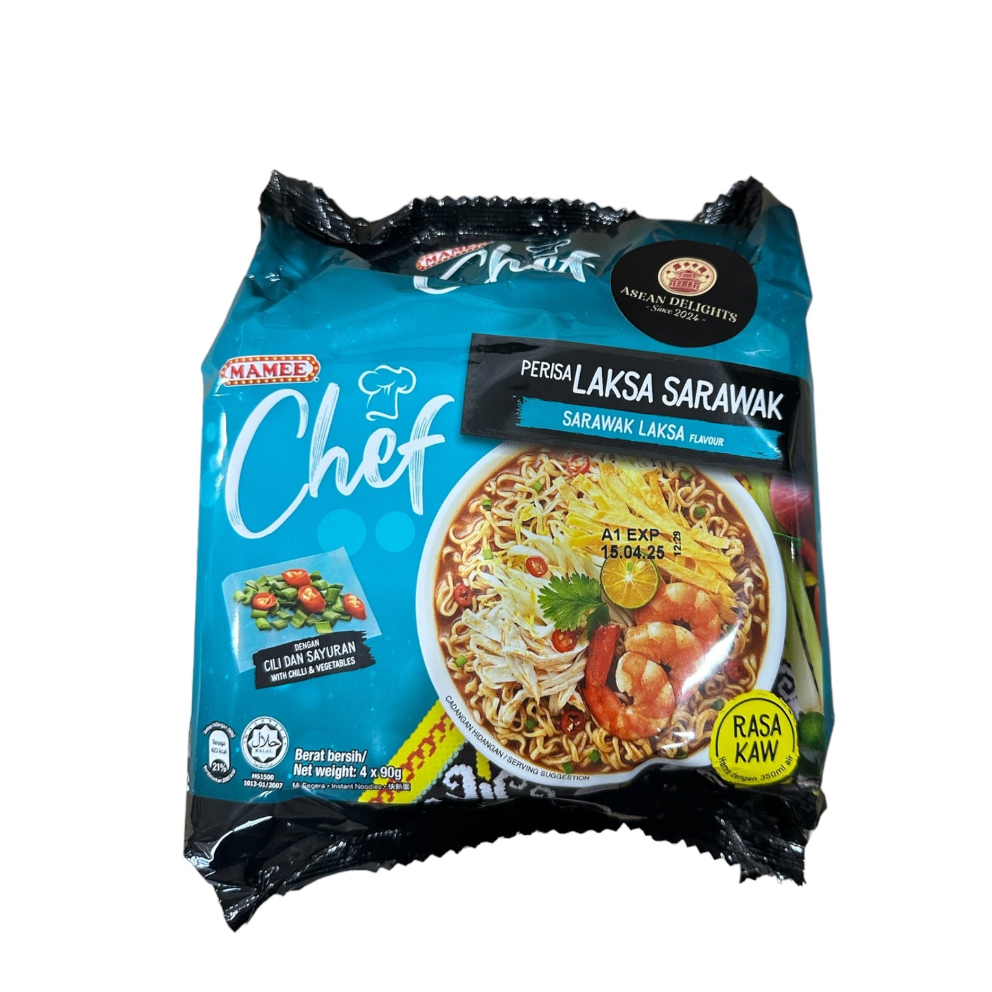 Mamee Chef Noodle Sarawak Laksa 4pk