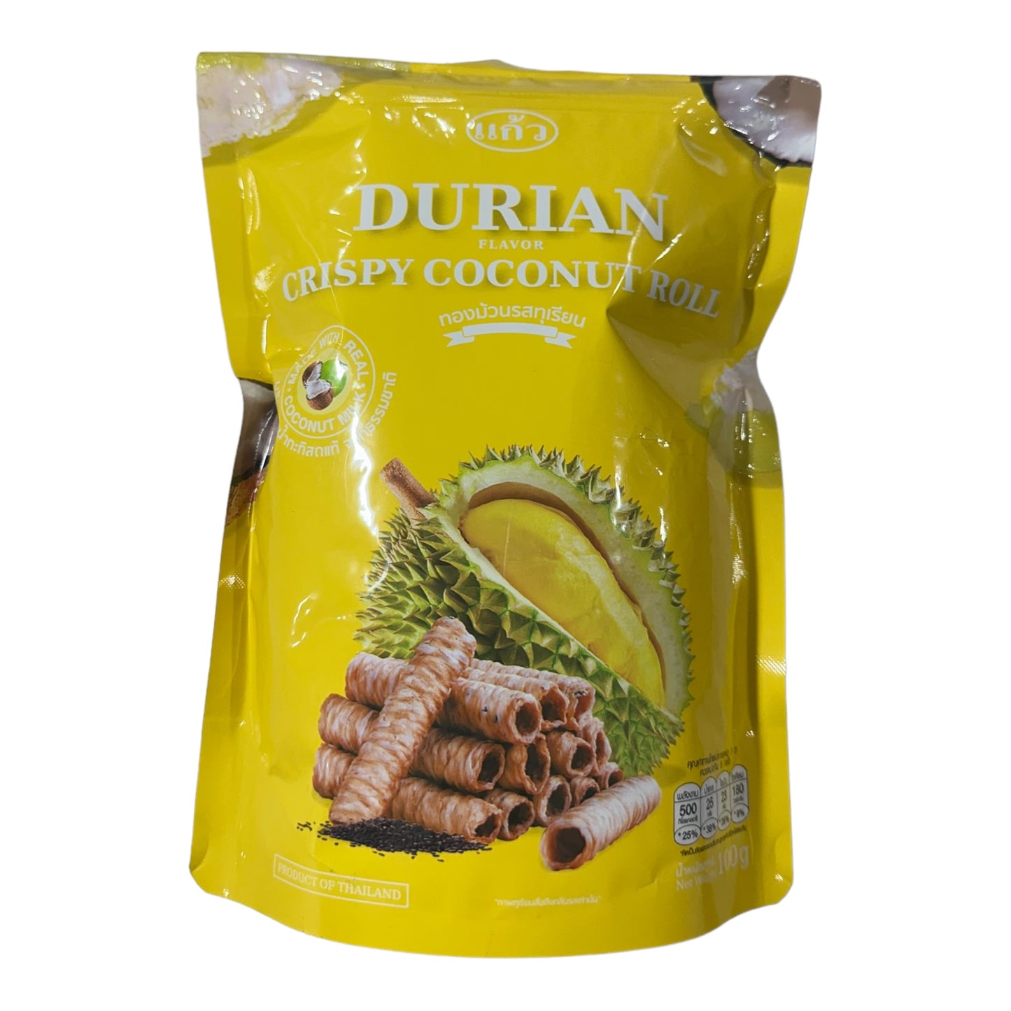 Crispy Roll Durian Flavour 100G