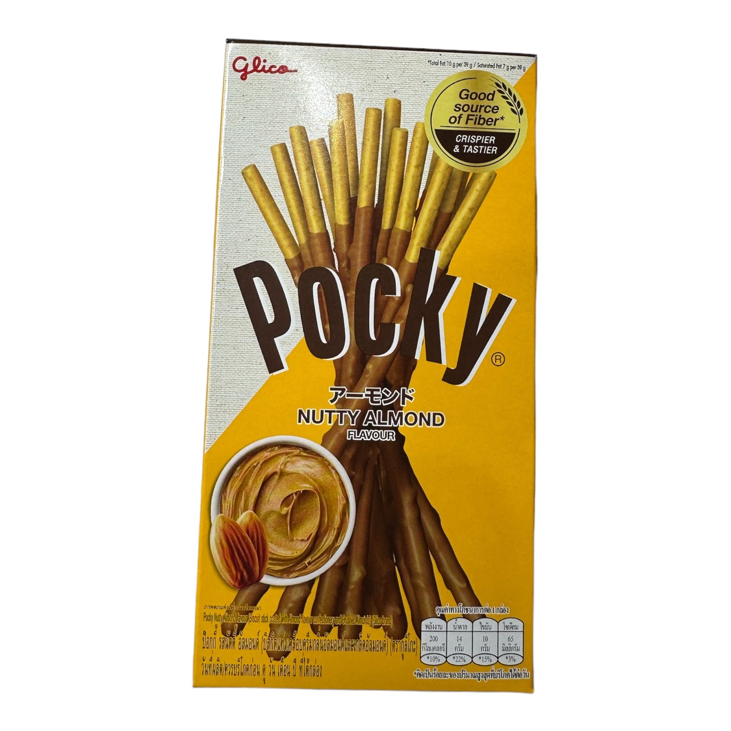 Pocky Nutty Almond 39G