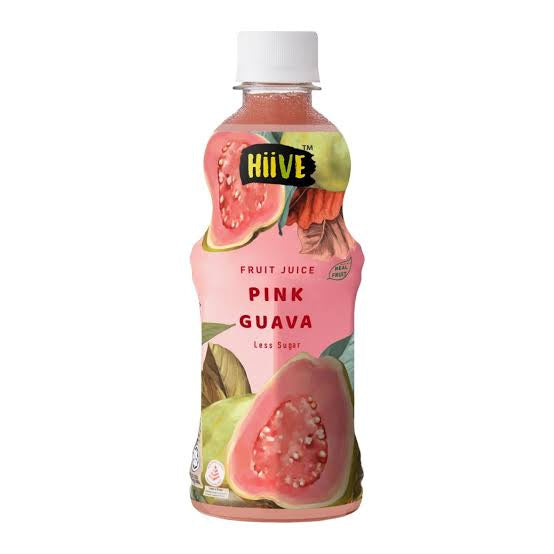 Hiive Pink Guava Juice 350ML Bottle