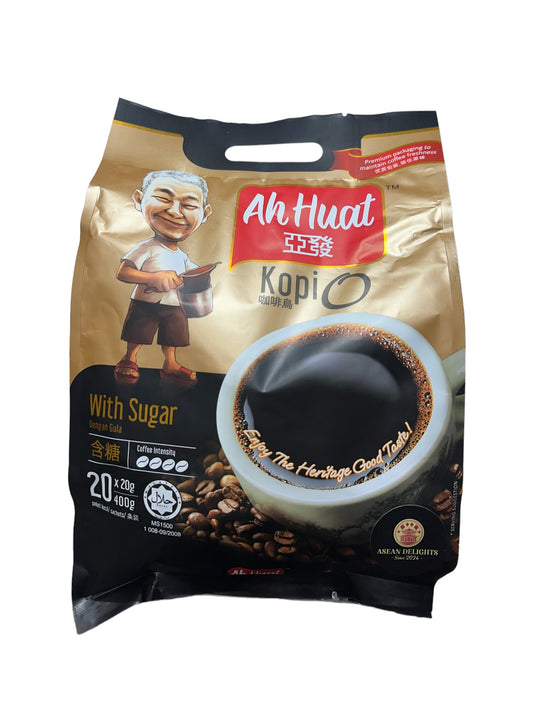 Ah Huat Kopi O (W/Sugar) 400G