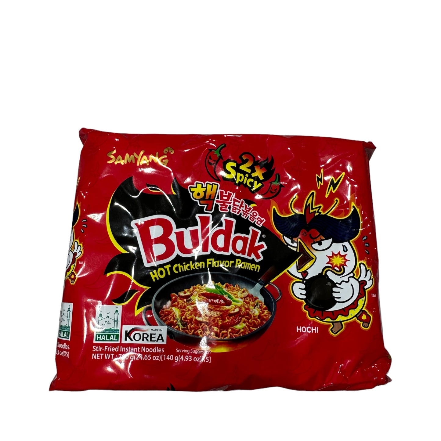 Samyang Buldak Hot Chicken 2X Spicy Ramen 5pk