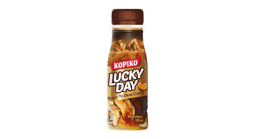 Kopiko Lucky Day Ready Coffee 180ML Bottle