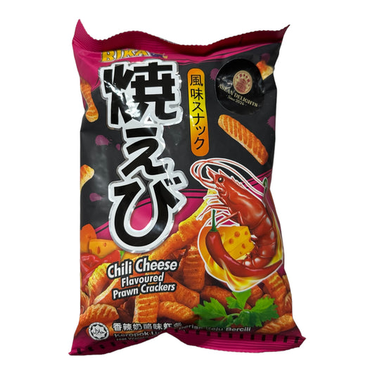 Bika Japanese Prawns (Chili Cheese) Crackers 70G